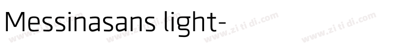 Messinasans light字体转换